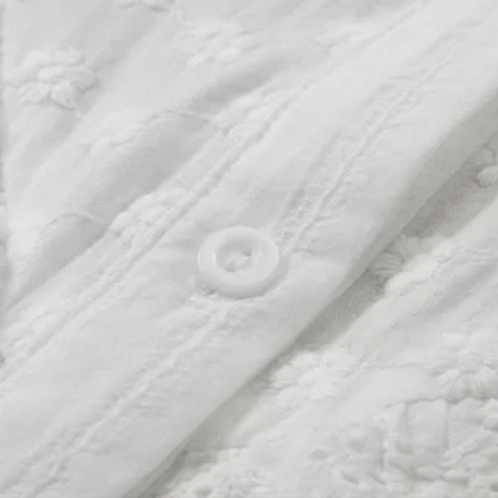 ♥️New stand collar ruffles textured shirt - Picture 10 of 16